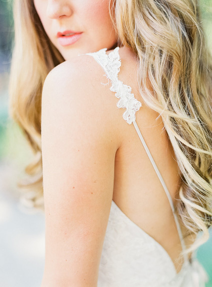 Long wedding hairstyle