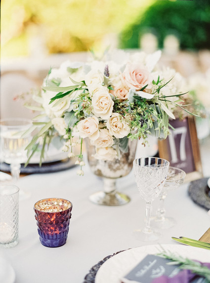 Classic garden villa wedding in California