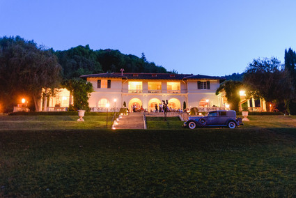 Classic garden villa wedding in California