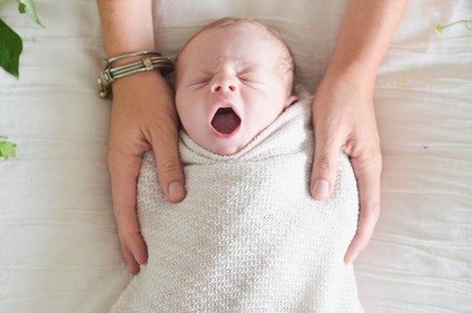 Summery newborn photos