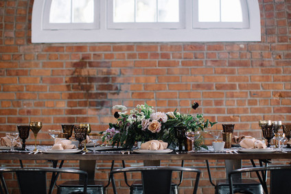 Modern loft wedding in San Diego Inspiration