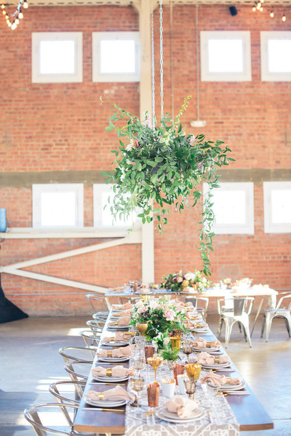 Modern loft wedding in San Diego Inspiration