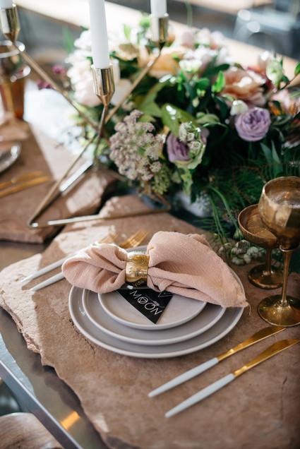 Modern loft wedding in San Diego Inspiration