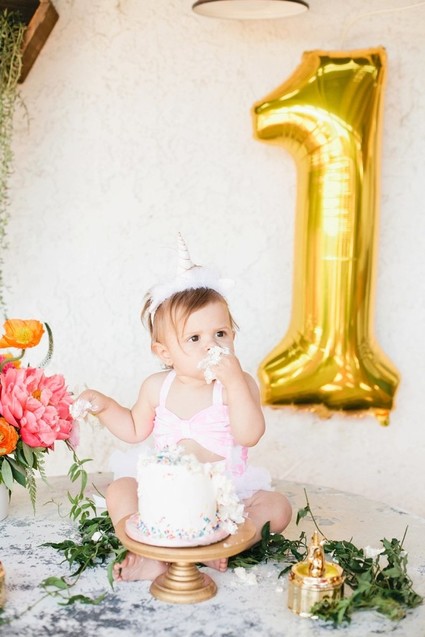 Unicorn 1st birthday ideas Inspiration