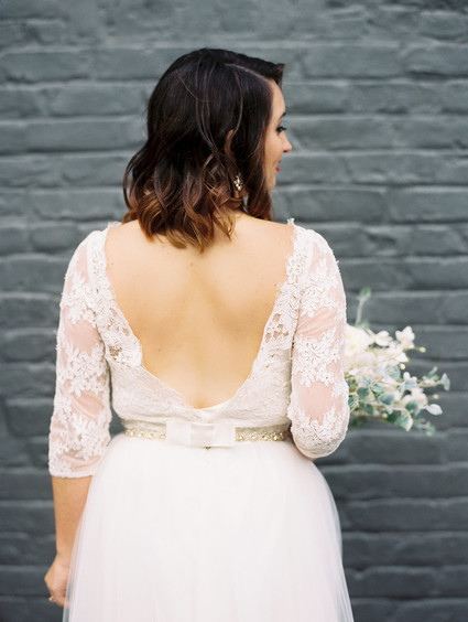 2 piece wedding dress