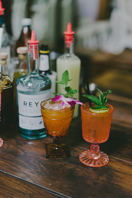 Tropical cocktails