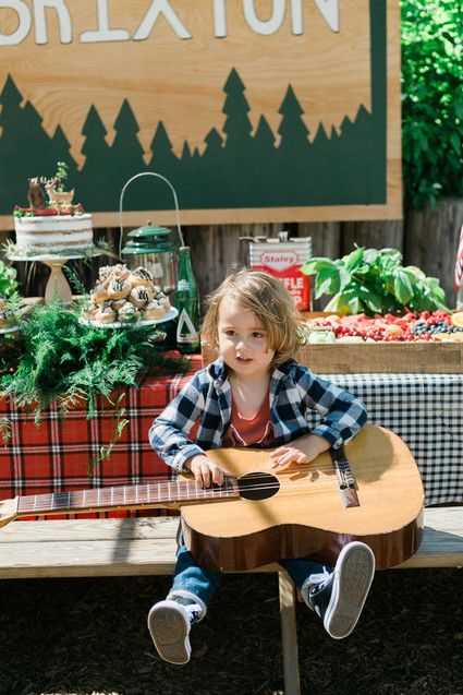 Vintage camp birthday party
