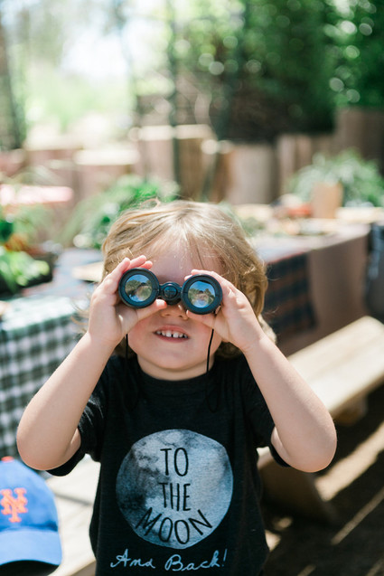 Vintage camp birthday party