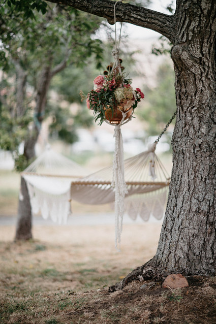 Bohemian farm wedding