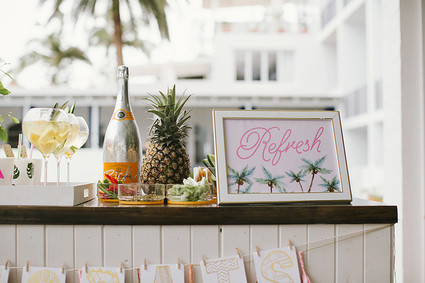 Tropical wedding inspiration