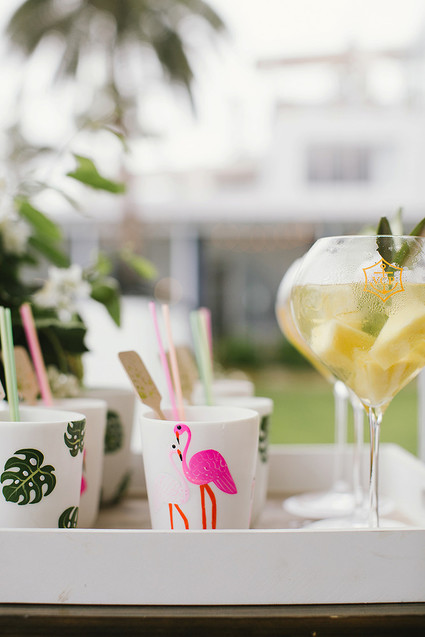 Tropical wedding inspiration