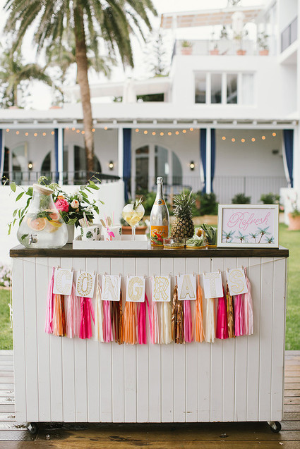 Tropical wedding inspiration
