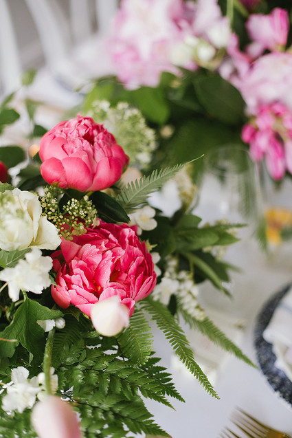 Tropical garden wedding inspiration