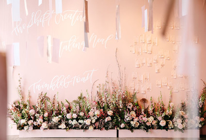 Romantic pink wedding inspiration Inspiration