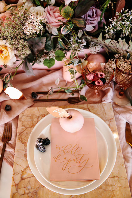 Romantic pink wedding inspiration Inspiration