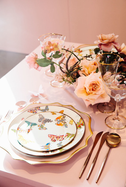 Romantic pink wedding inspiration Inspiration