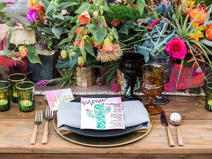 Tropical wedding inspiration