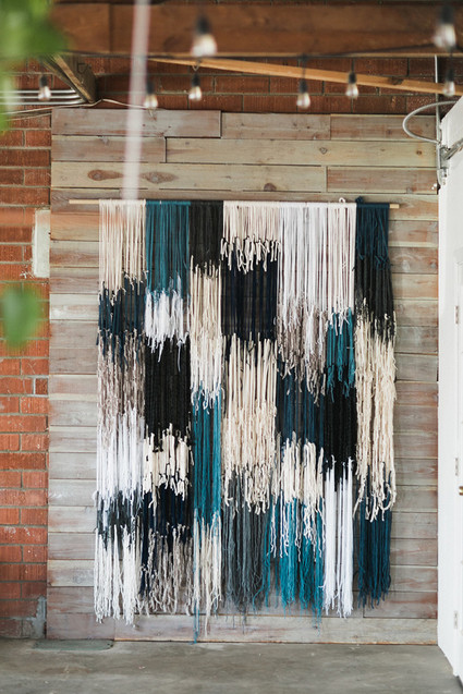 Macrame backdrop