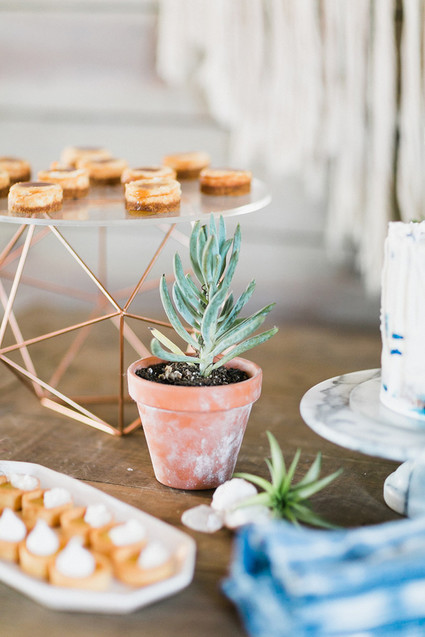 Bohemian sweets table