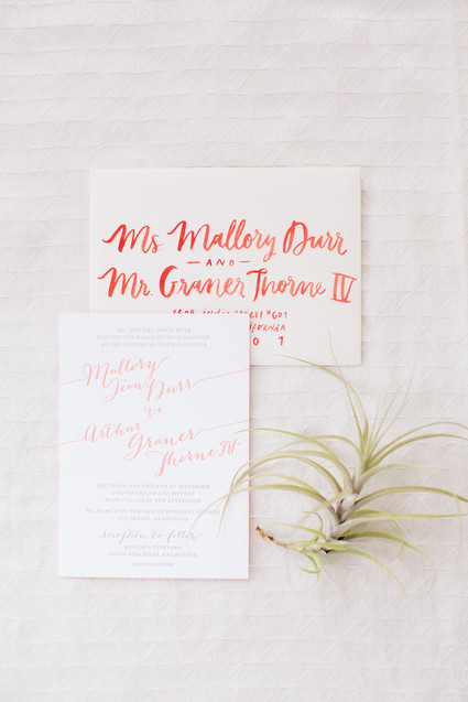 Summer wedding invitations