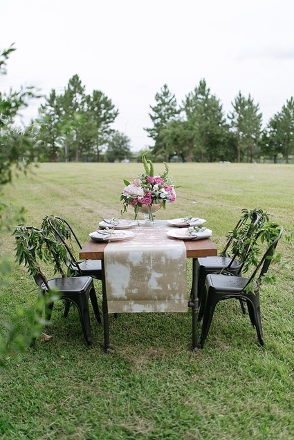 Pink garden baby shower ideas