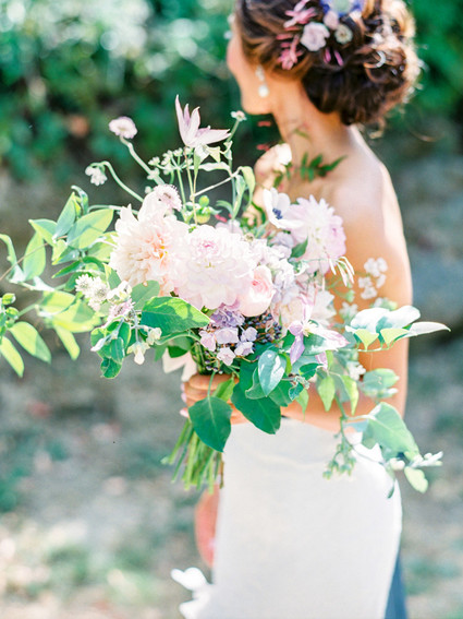 Summer bridal bouquet