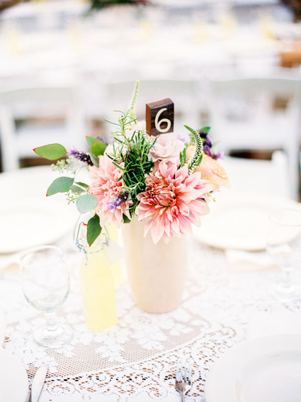 Rustic wedding decor