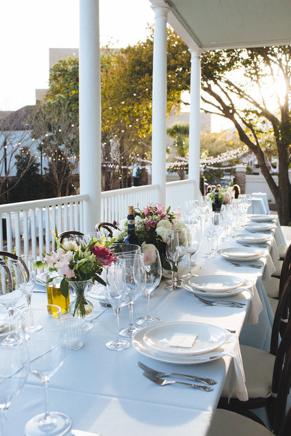 Classic outdoor wedding