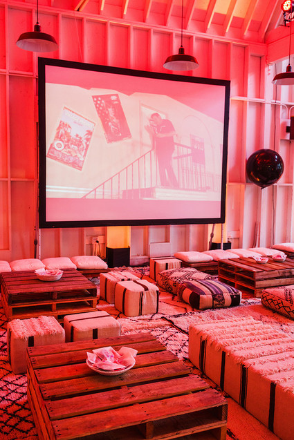 Retro movie party ideas Inspiration