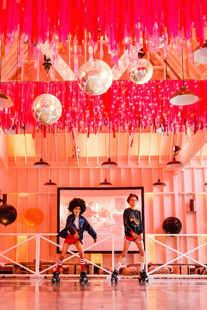 Roller skating birthday party