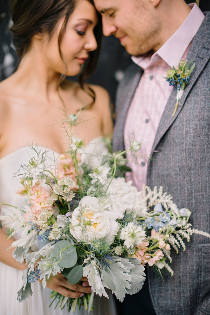Garden bridal bouquet