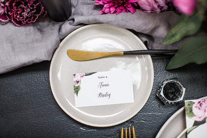 Minted place cards