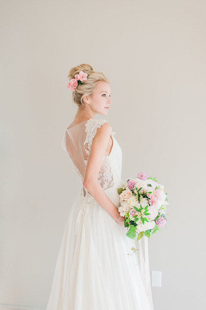 Romantic wedding dress