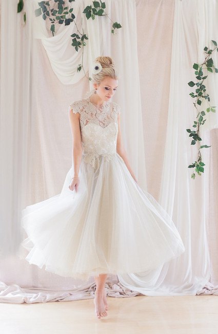 Romantic wedding dress