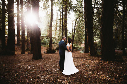 Redwood wedding portraits