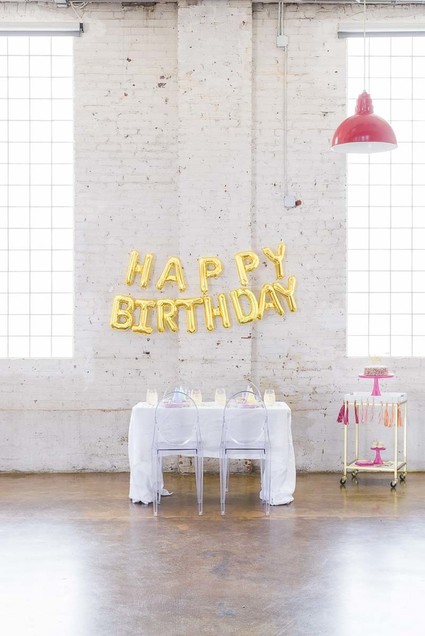 Pastel birthday party ideas
