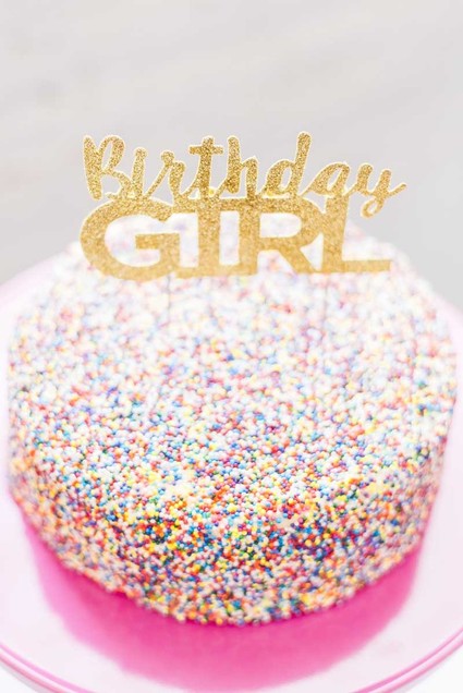 sprinkles birthday cake Inspiration