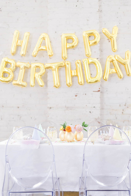 Pastel birthday party ideas