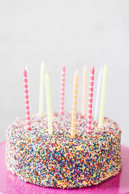 sprinkles birthday cake Inspiration