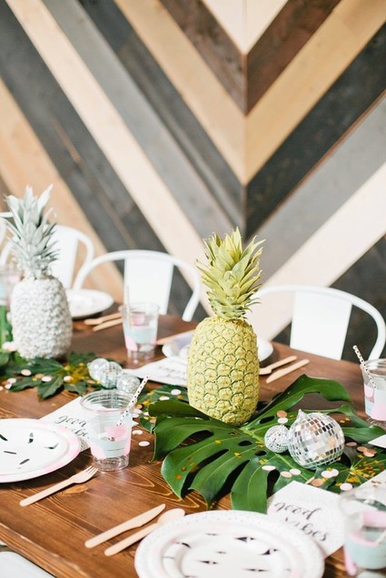 Tropical 1st birthday party
