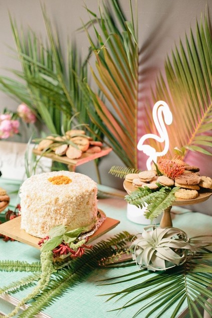 Tropical 1st birthday party