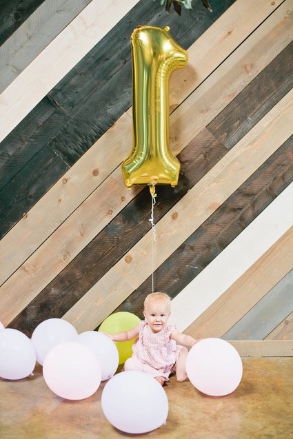 Tropical 1st birthday party