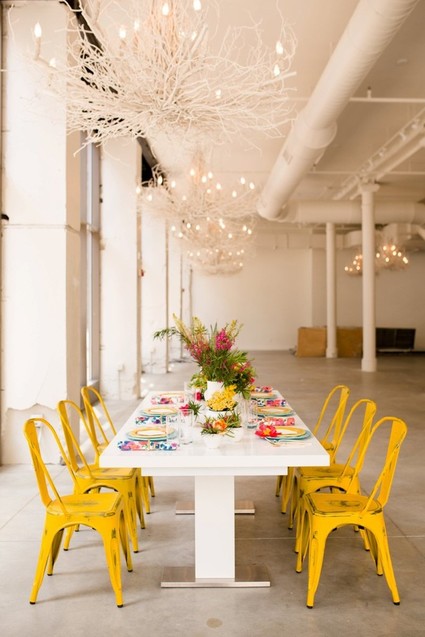 Colorful tablescape inspiration Inspiration