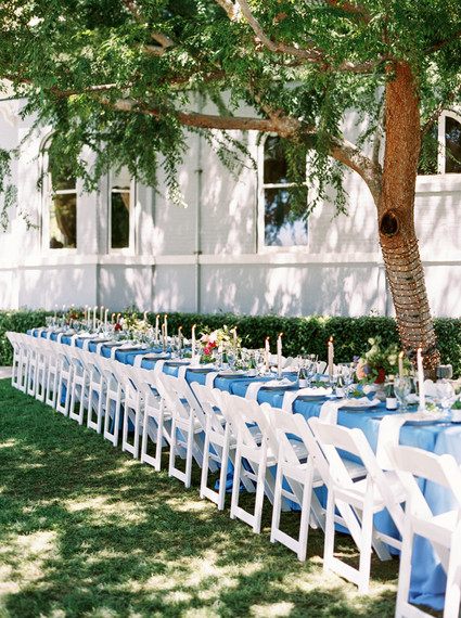 Travel themed outdoor baby shower