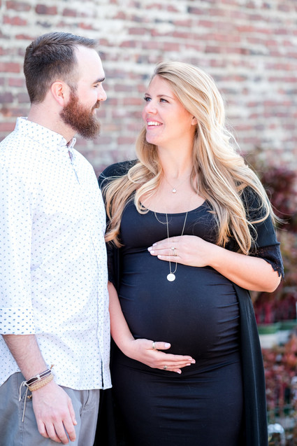 Modern black and white baby shower