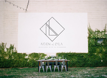 Industrial wedding inspiration Inspiration