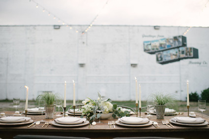 Industrial wedding inspiration Inspiration