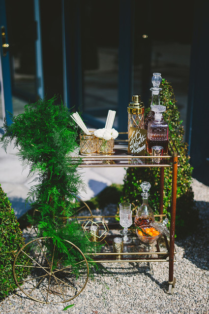 Vintage cocktail lounge