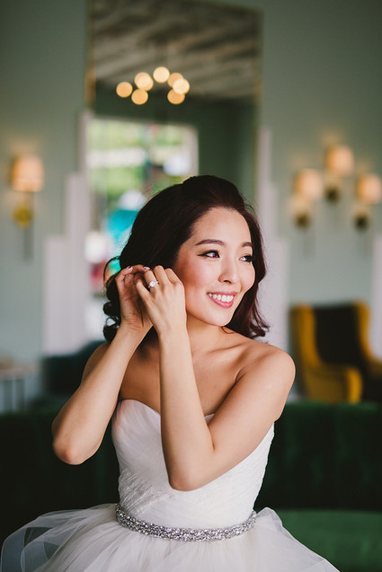 Reem Acra wedding dress