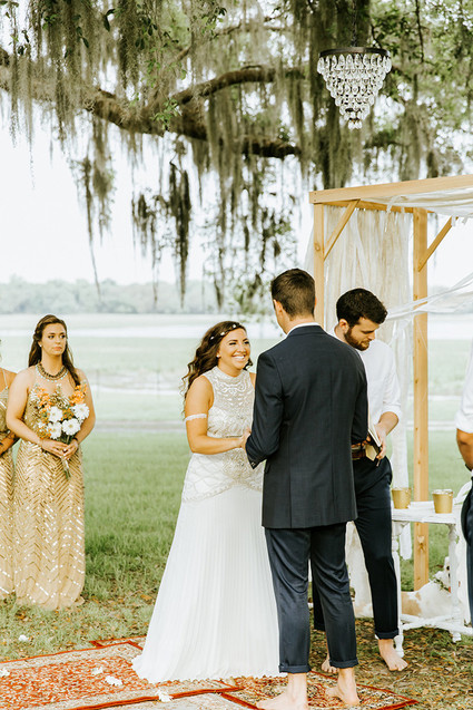 Outdoor Florida wedding